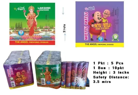 3" Lakshmi / Motu Patlu Crackers